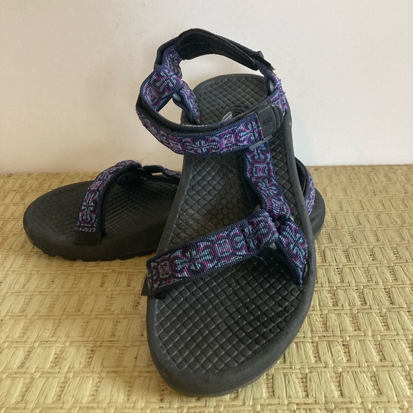 Teva Shoes - Teva Hurricane Purple & Blue Sandal size 7